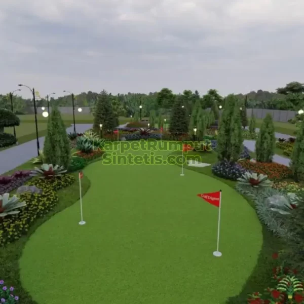 Rumput Golf Premium - Karpet Rumput Sintetis 1