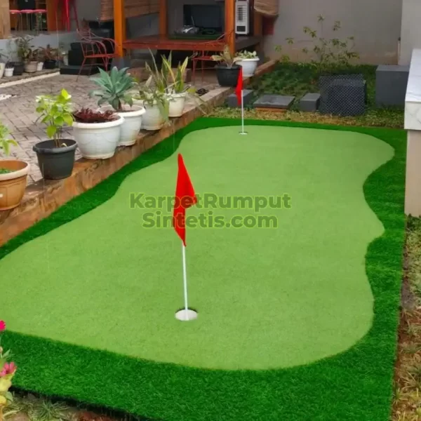 Rumput Lapangan Mini Golf - Karpet Rumput Sintetis 2