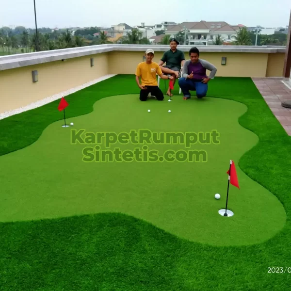 Rumput Lapangan Mini Golf - Karpet Rumput Sintetis 6