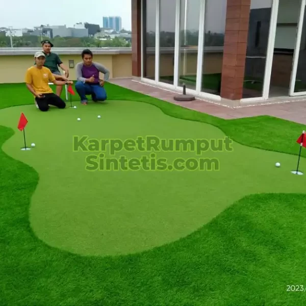 Rumput Lapangan Mini Golf - Karpet Rumput Sintetis 7