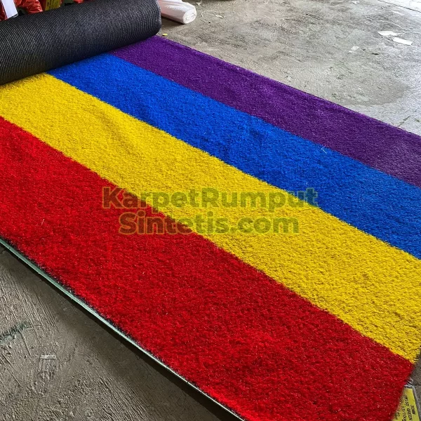 Rumput Sintetis Pelangi - Karpet Rumput Sintetis 2